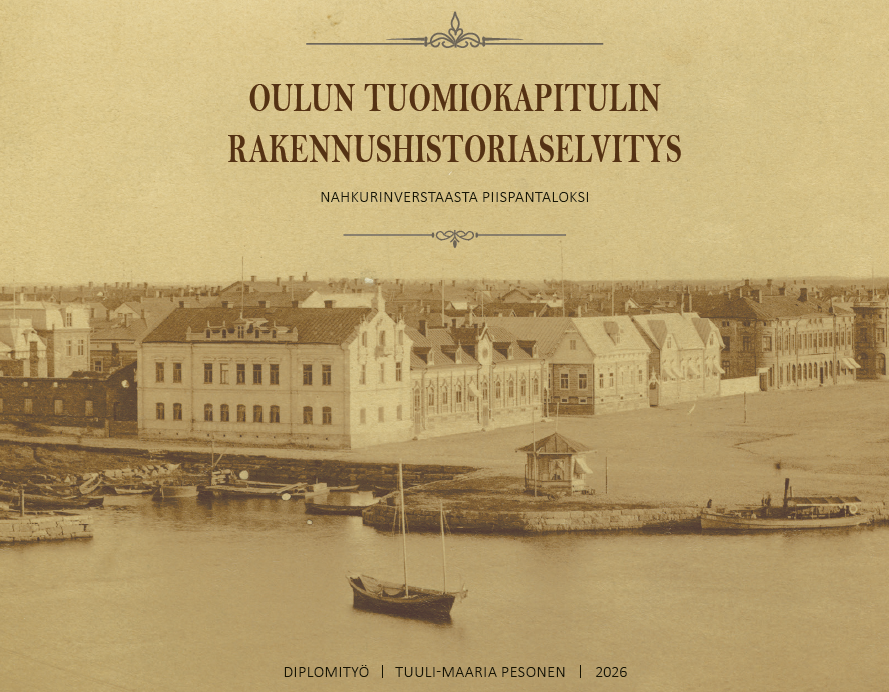 Rakennushistoriaselvityksen kansikuva